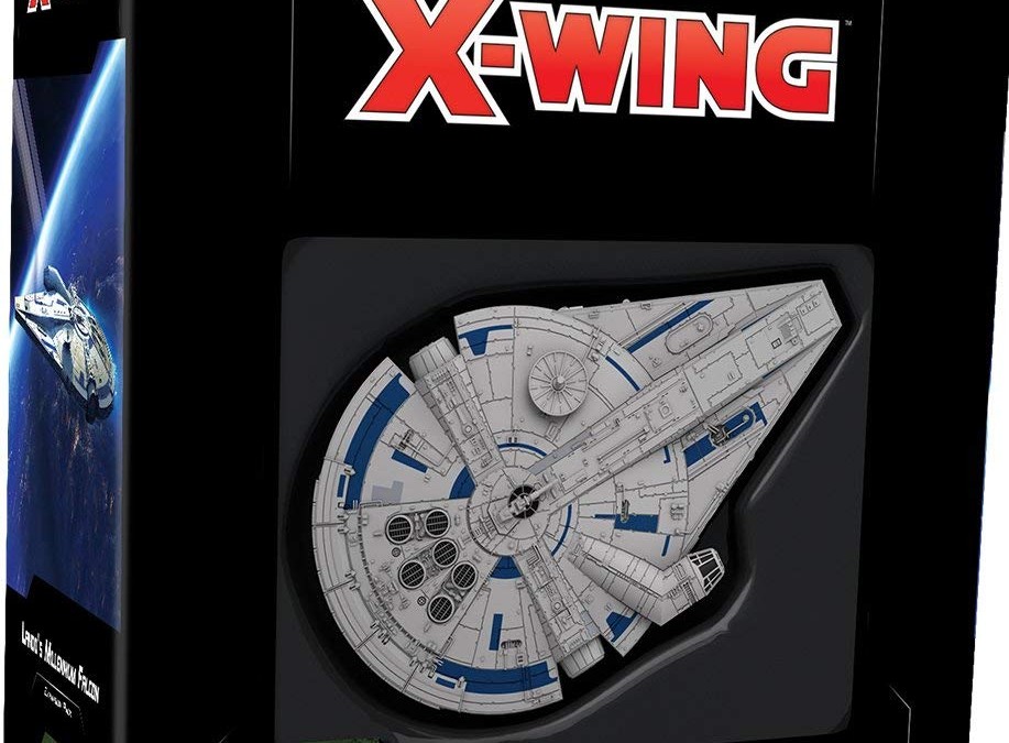 New Solo Movie X-Wing Game Millennium Falcon Expansion Pack now available!