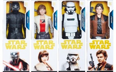 New Solo Movie 12" Figure 4-Pack now in stock!
