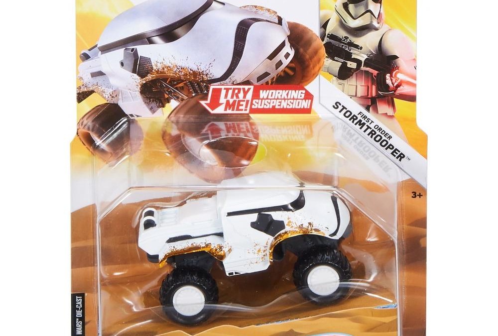 New Solo Movie (Last Jedi) Hot Wheels First Order Stormtrooper All Terrain Vehicle now available!