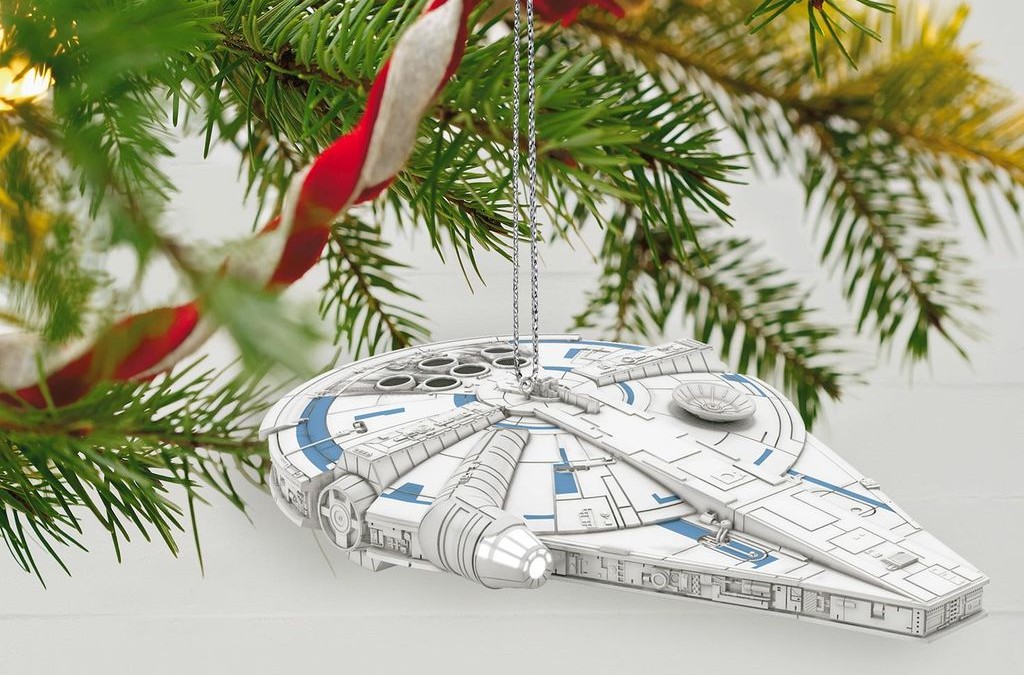 hallmark millennium falcon ornament 2021