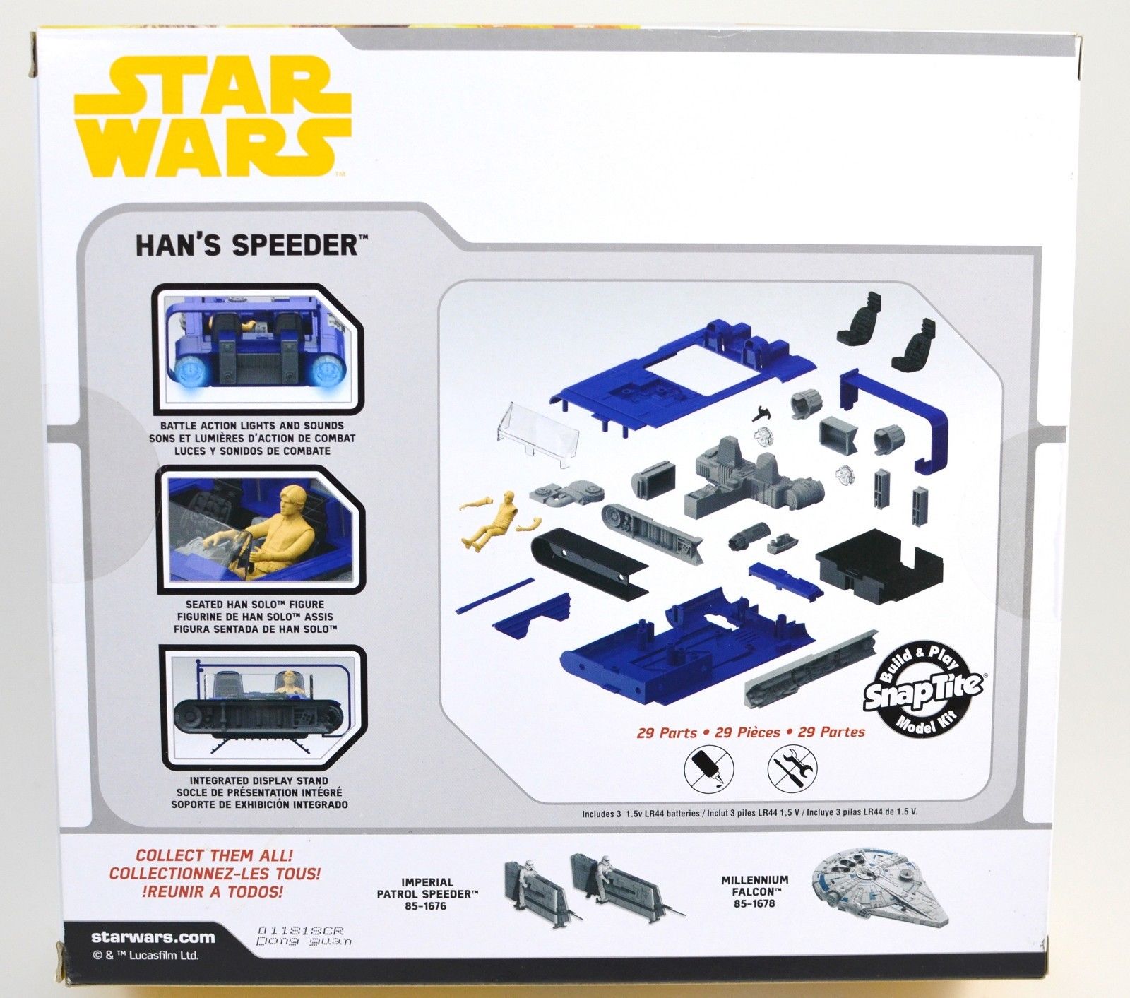 Solo: ASWS Revell Han's Speeder Snap Tite Model Kit 2