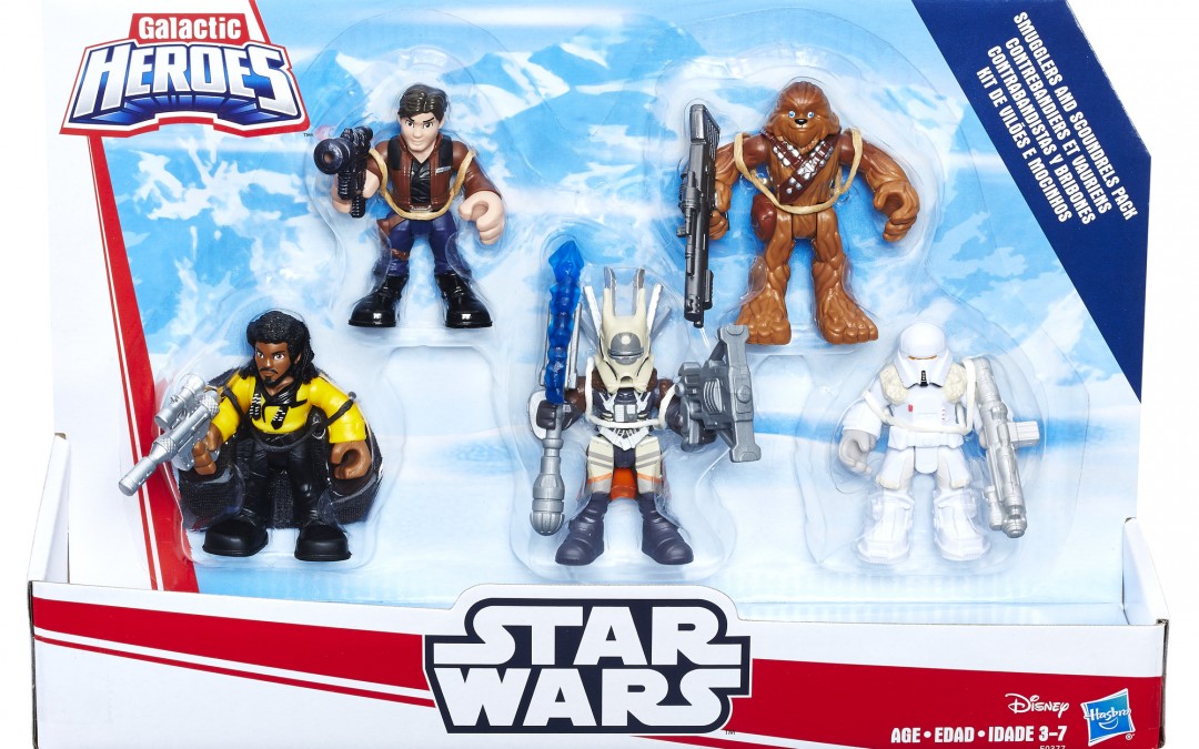 New Solo Movie Galactic Heroes Smugglers and Scoundrels Pack now in stock!