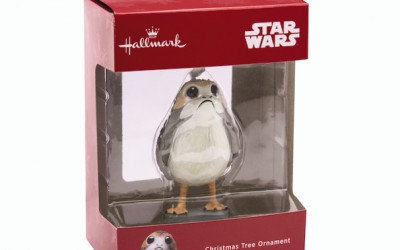 New Last Jedi Porg Hallmark Christmas Ornament now in stock!