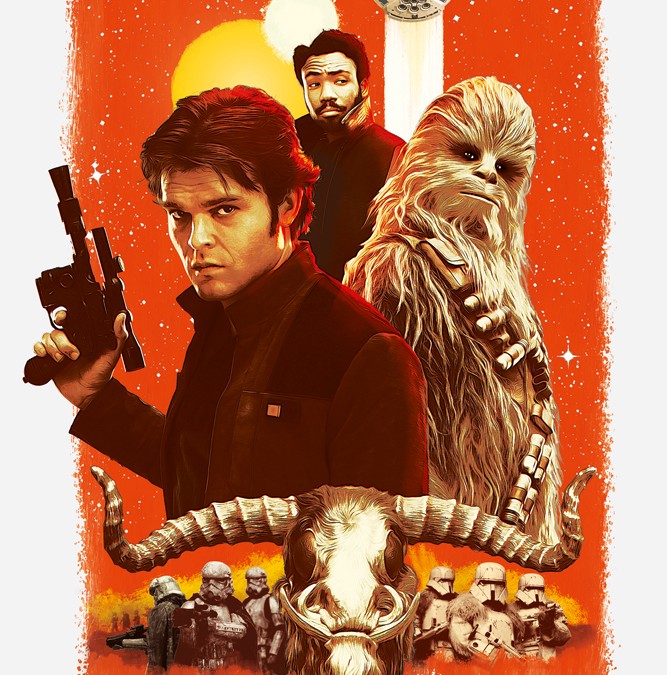 New Solo: A Star Wars Story Character Montage Movie Poster now available!