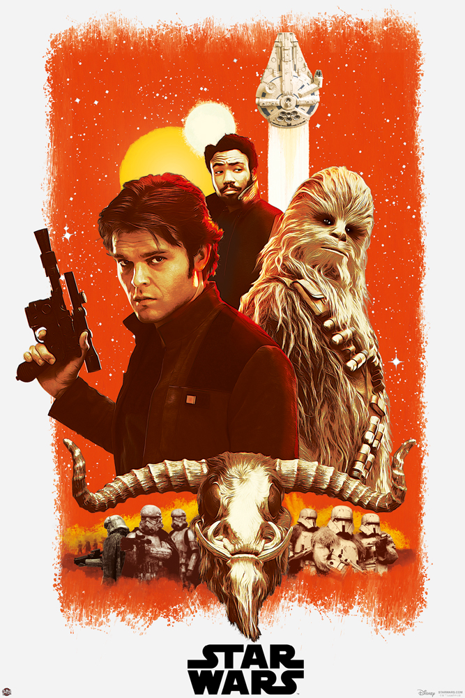 Solo: ASWS Character Montage Movie Poster