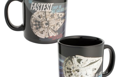 New Solo Movie Millennium Falcon Heat Reactive Mug now available!