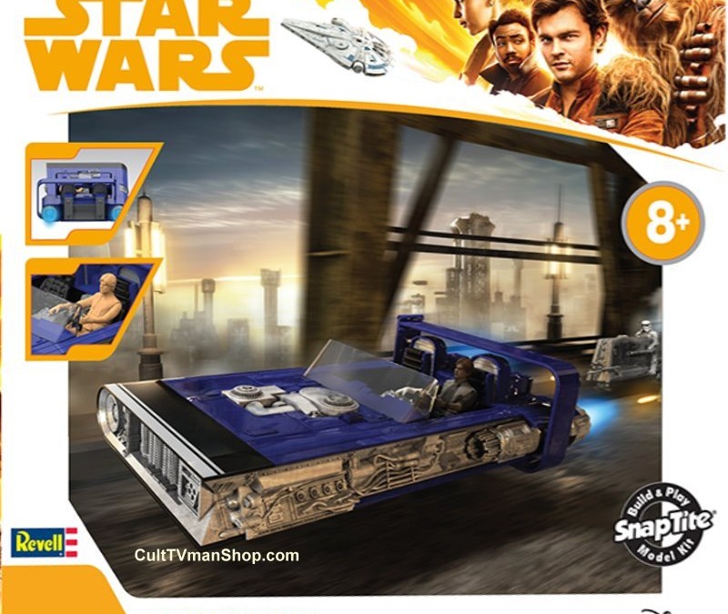 New Solo Movie Revell Han's Speeder Snap Tite Model Kit now available!