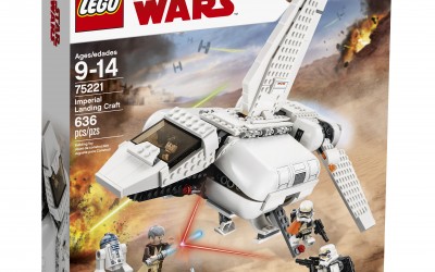 New Last Jedi (A New Hope) Imperial Landing Craft Lego Set now in stock!