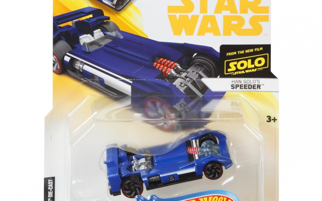 New Solo Movie Hot Wheels Han's Speeder Vehicle Car Toy now available!