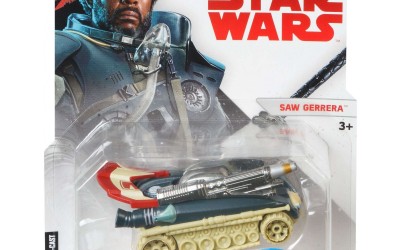 New Last Jedi (Rogue One) Saw Gerrera Hot Wheels Character Car now available!