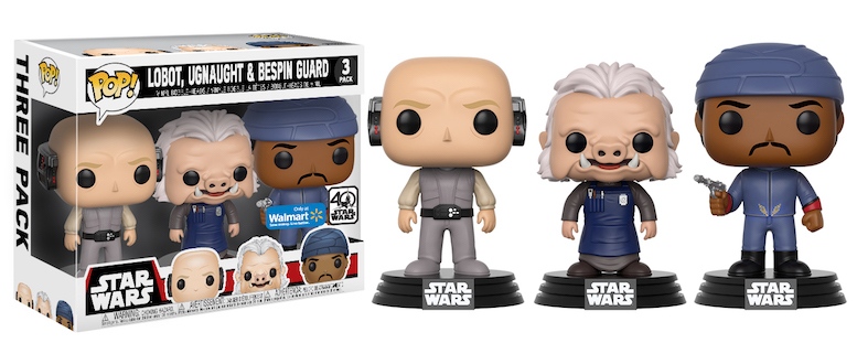 TESB Funko Pop! Bobble Head Toy Cloud City 3-Pack