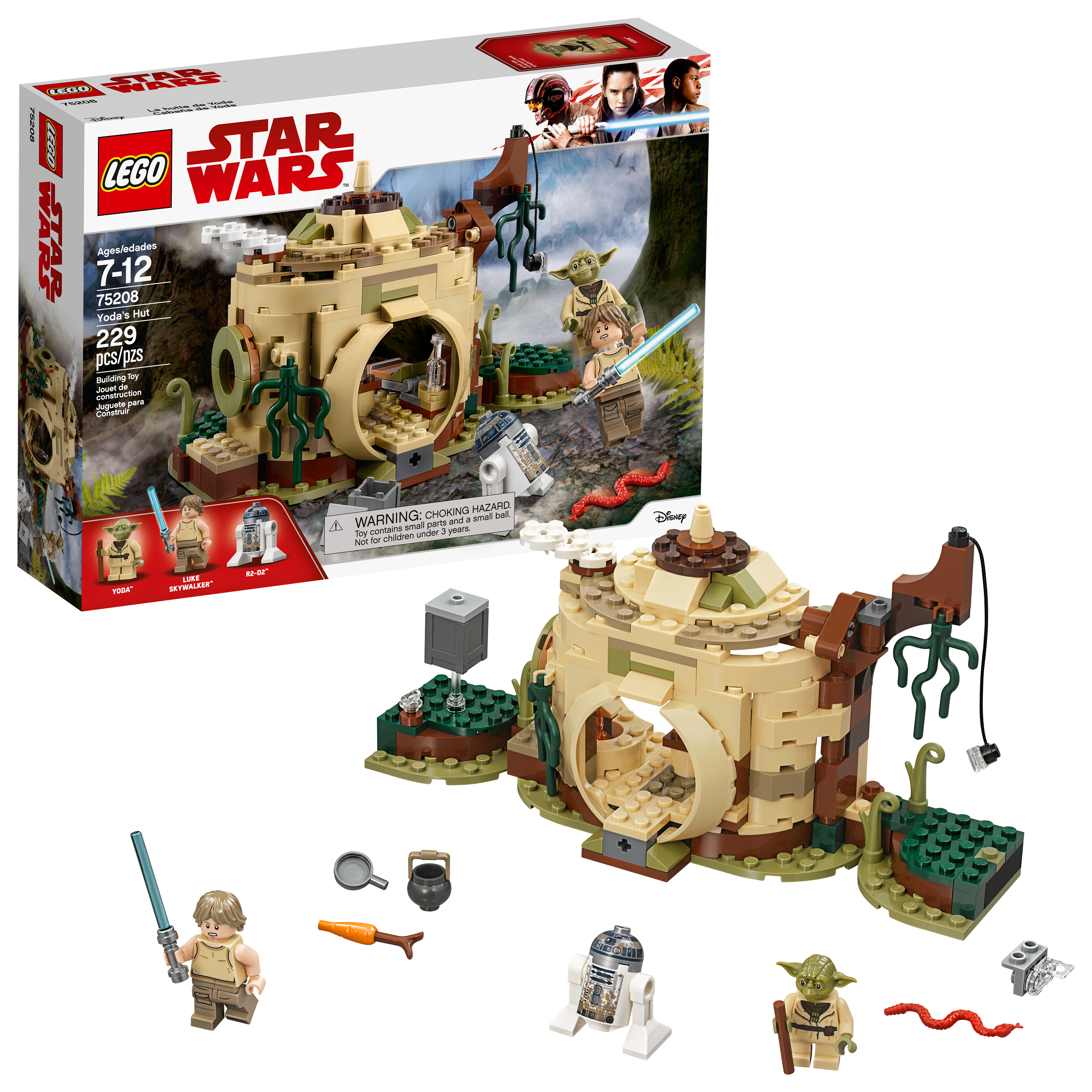 TLJ (TESB) Yoda's Hut Lego Set