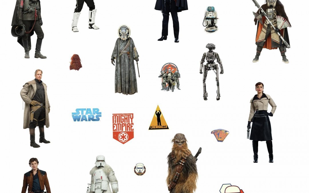 New Solo Movie Wall Decal Sticker Set now available!