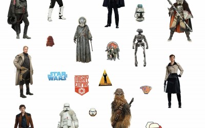 New Solo Movie Wall Decal Sticker Set now available!