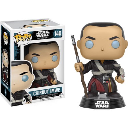 Cyber Week 2018 Deal Rogue One Funko Pop! Chirrut Imwe Bobble Head Toy!