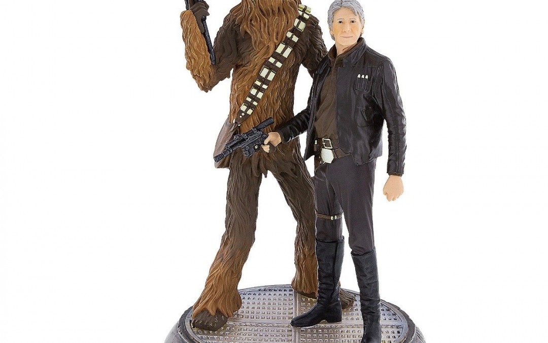 New Force Awakens Han Solo & Chewbacca Resin Figurine now available!