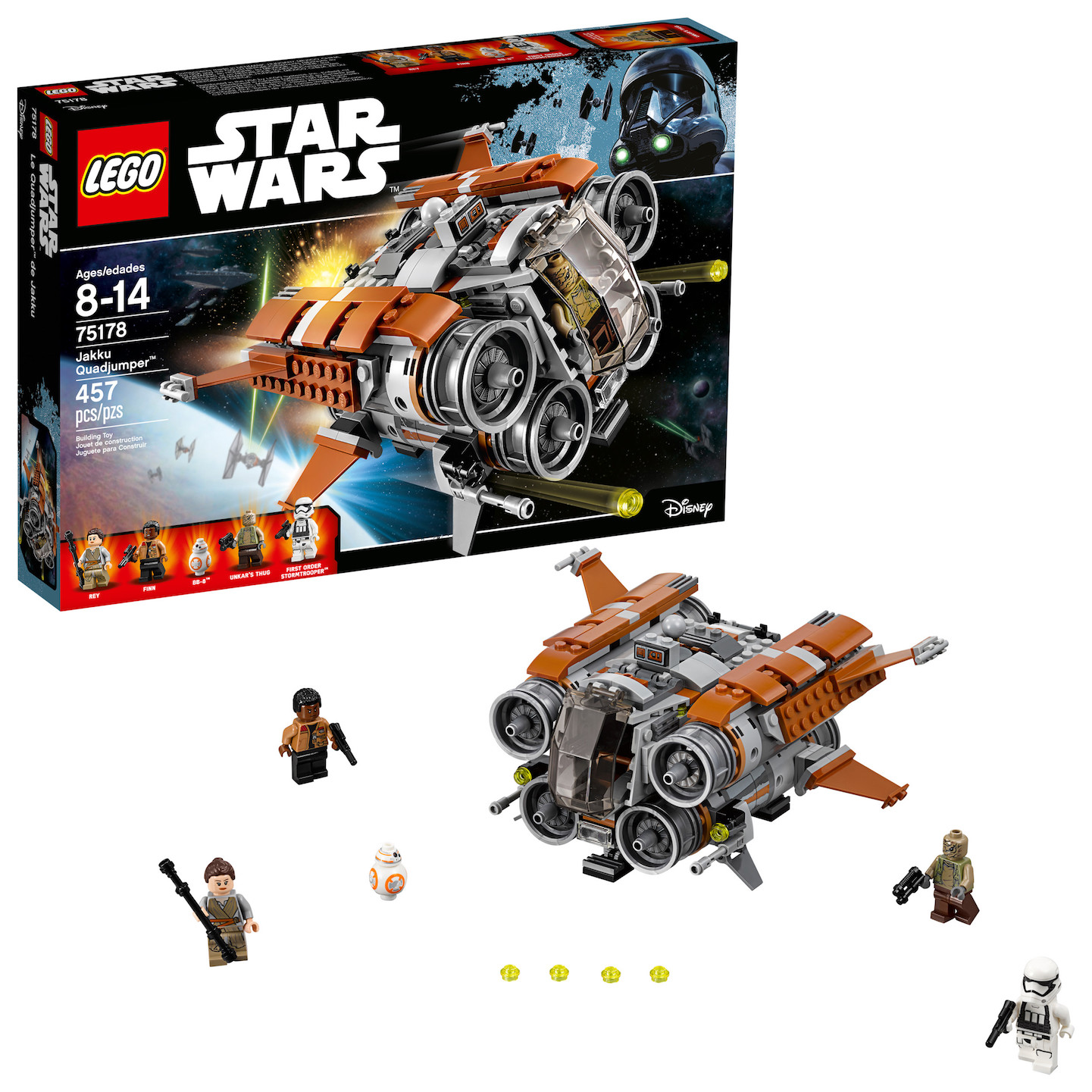 RO (TFA) Jakku Quadjumper Lego Set