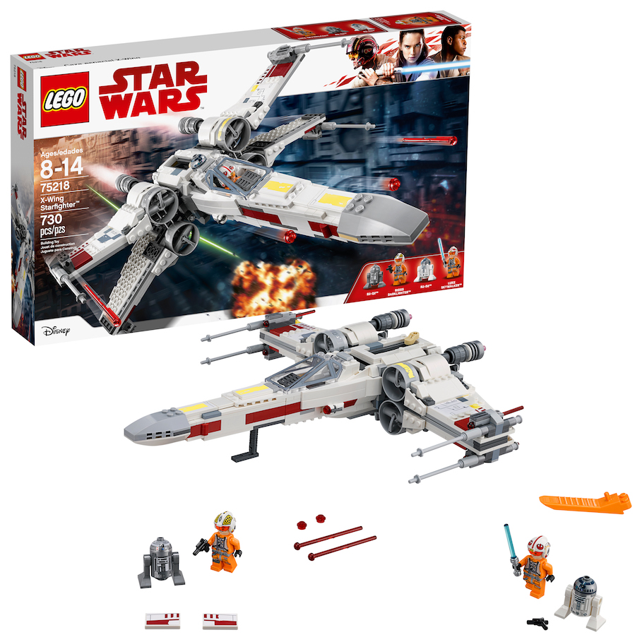 TLJ (ANH) Rebel X-Wing Starfighter Lego Set