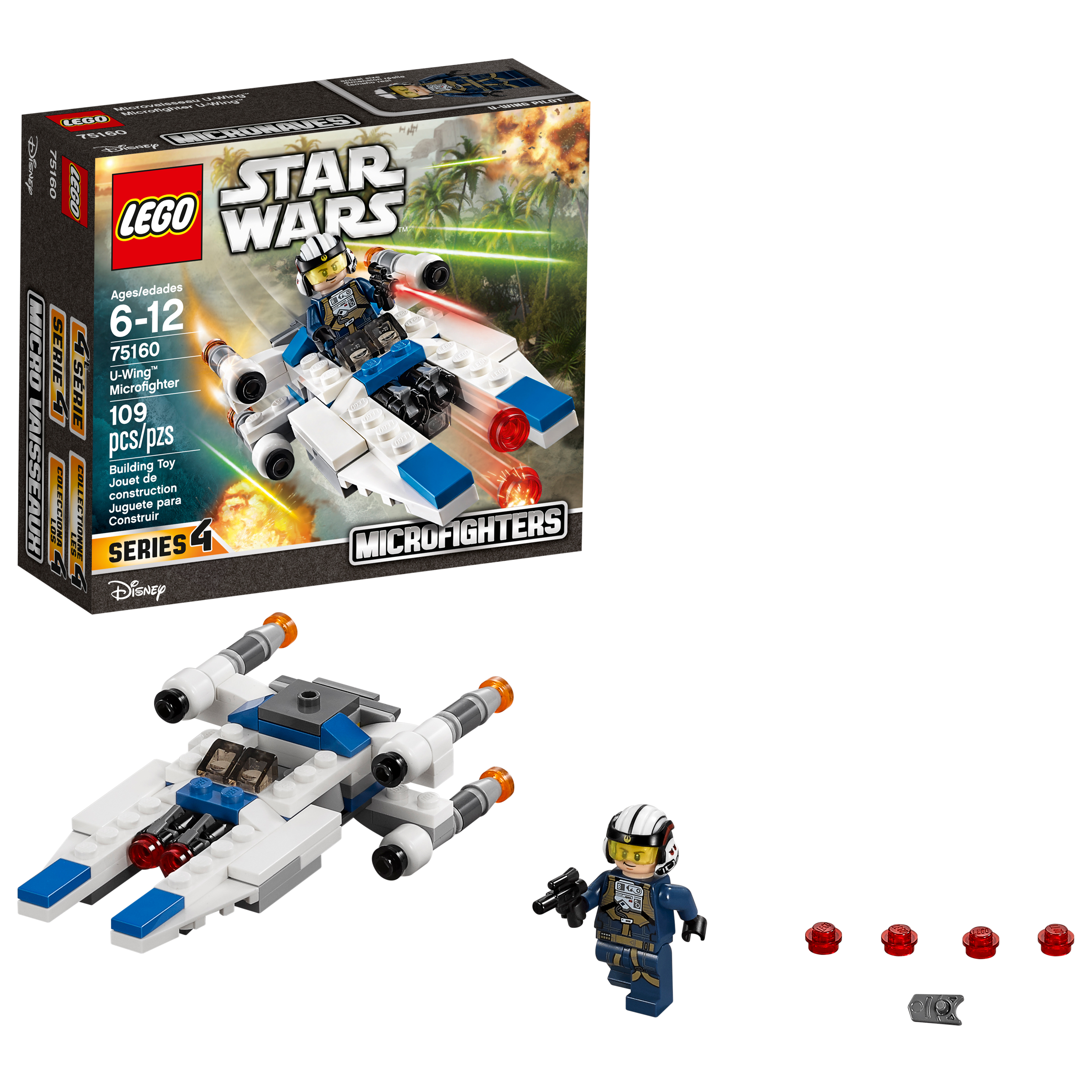RO One U-Wing Microfighter Lego Set