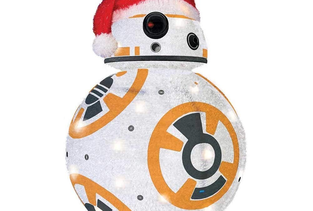 BLACK FRIDAY 2018 Deal: BB-8 Collapsible Lighted Tinsel Décor