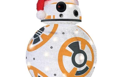 BLACK FRIDAY 2018 Deal: BB-8 Collapsible Lighted Tinsel Décor