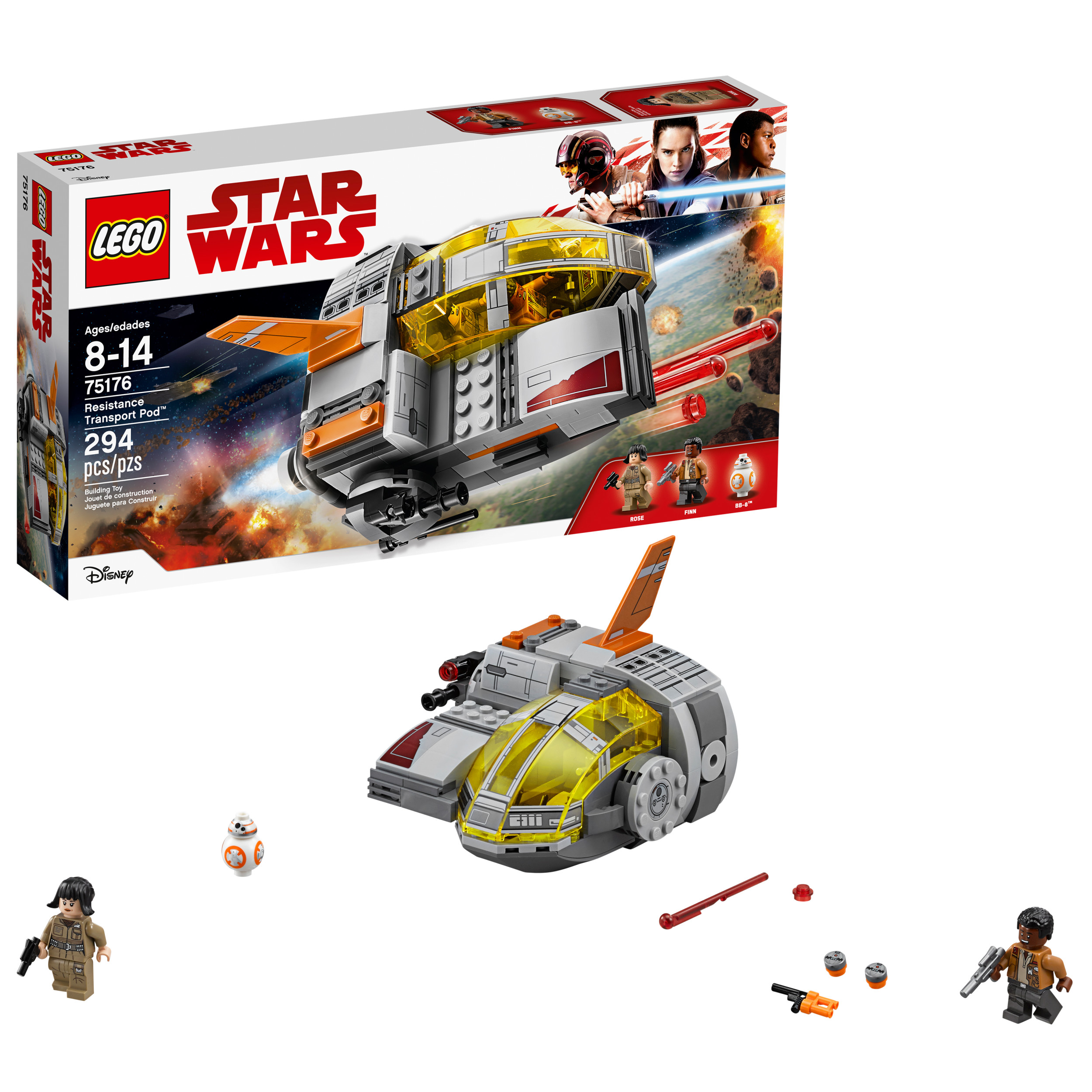TLJ Resistance Transport Pod Lego Set