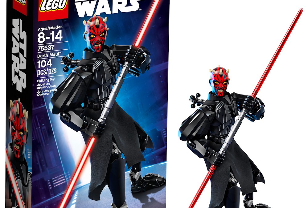 Cyber Week 2018 Deal Star Wars Darth Maul Buildable Figure Lego Set!