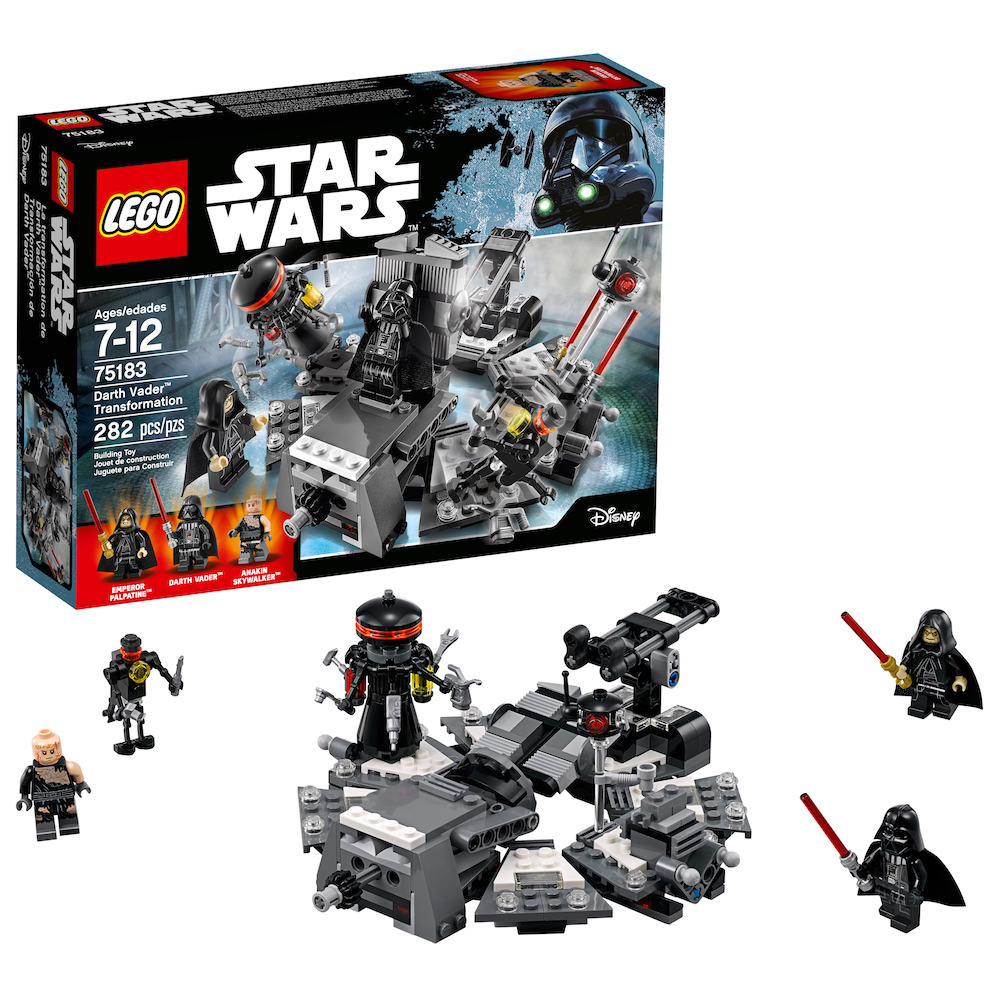 RO (ROTS) Darth Vader Transformation Lego Set