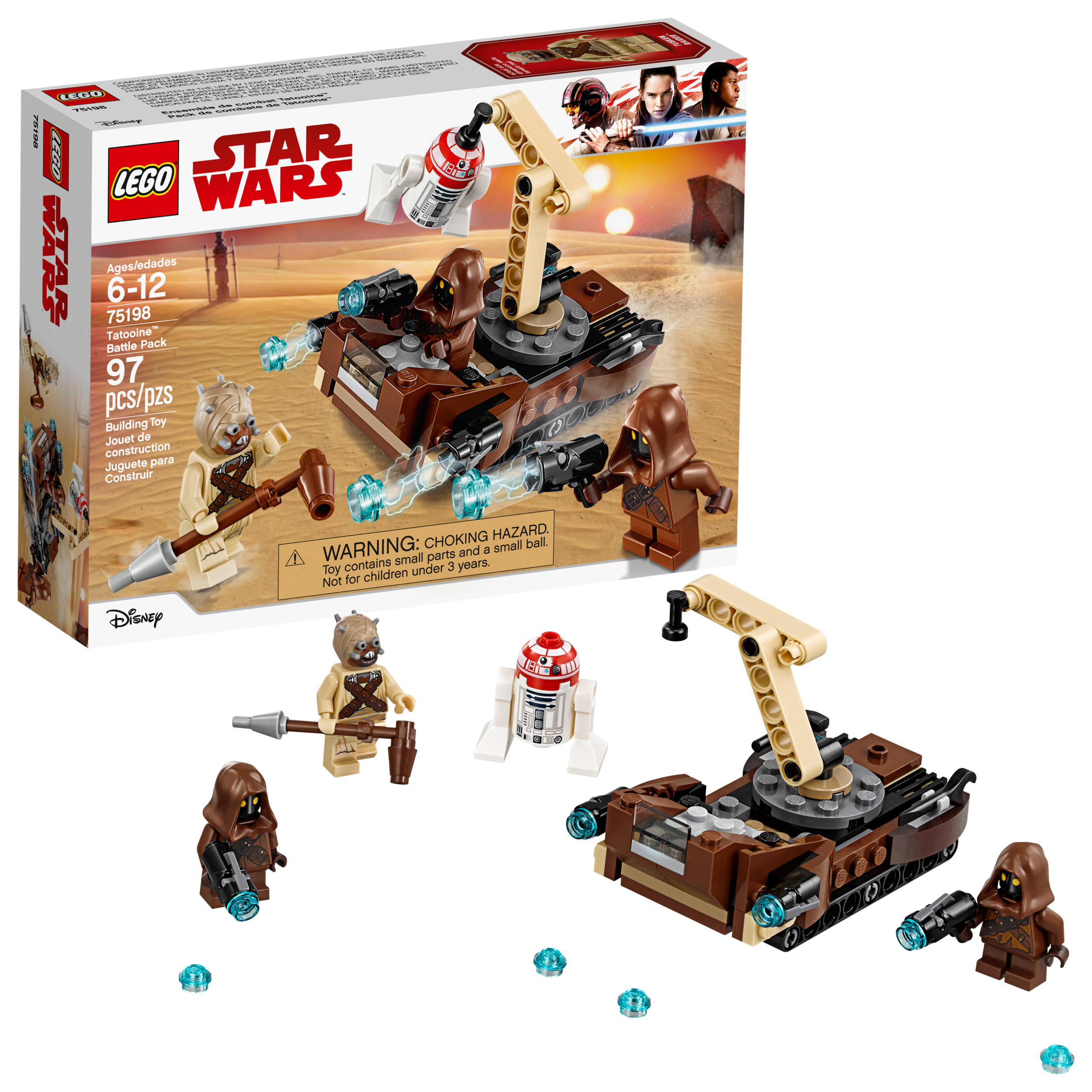 TLJ (ANH) Tatooine Lego Battle Pack Set