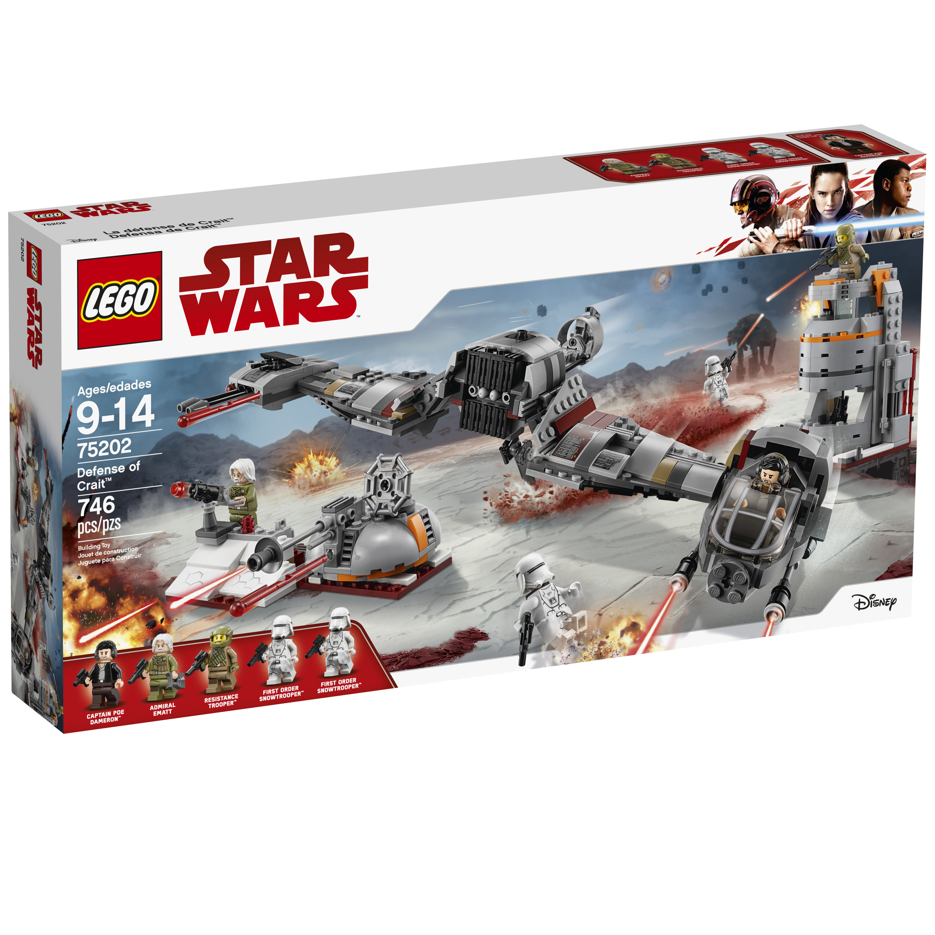 TLJ Defense of Crait Lego Set 1