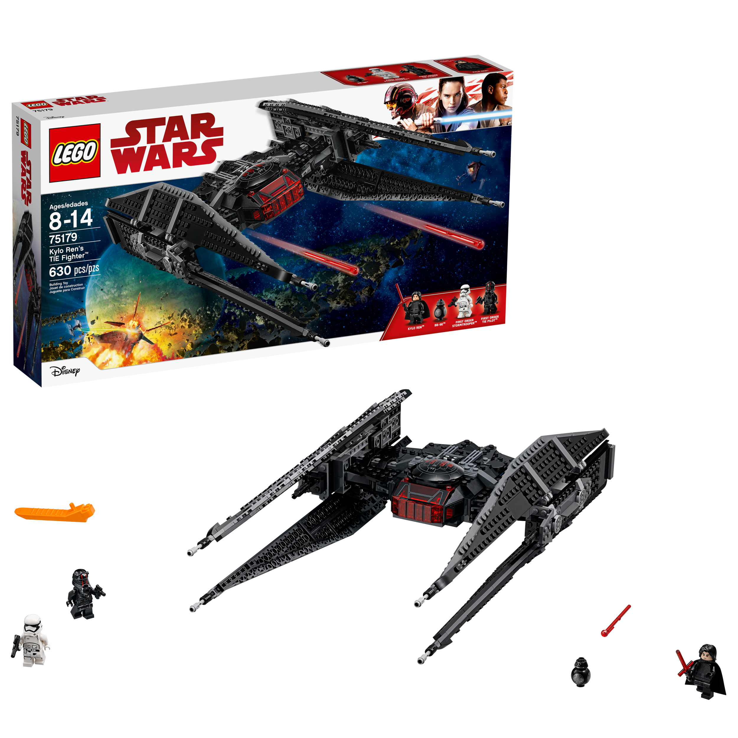 TLJ Kylo Ren's Tie Fighter Lego Set