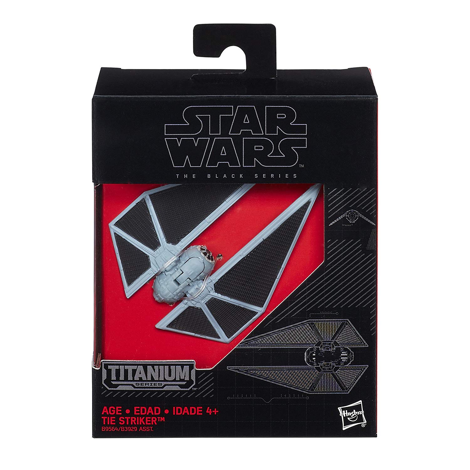 RO Black Series Titanium Series TIE Striker 1