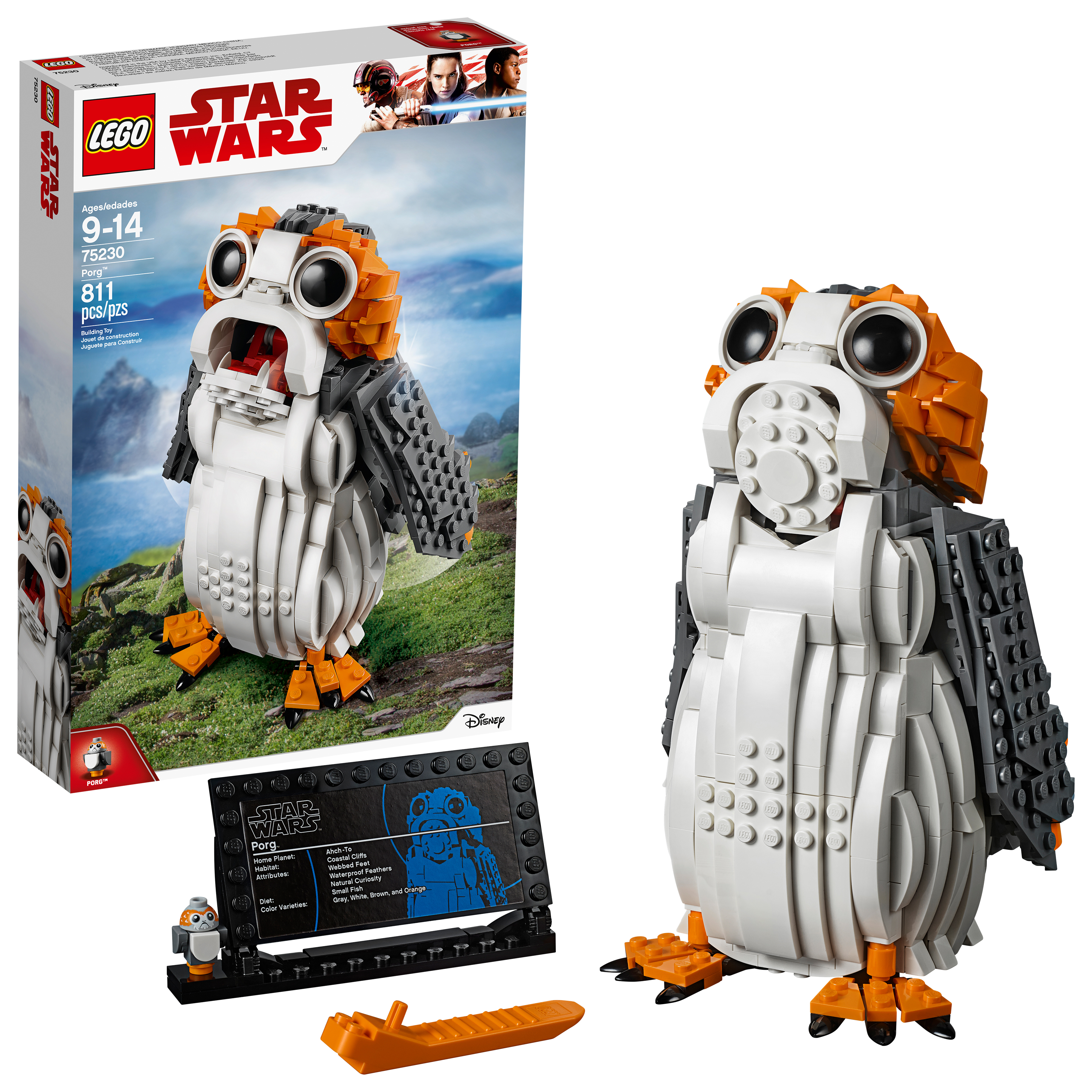 TLJ Porg Buildable Lego Set