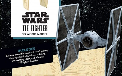 New A New Hope Incredibuilds: Imperial Tie Fighter Book and Model Set now in stock!
