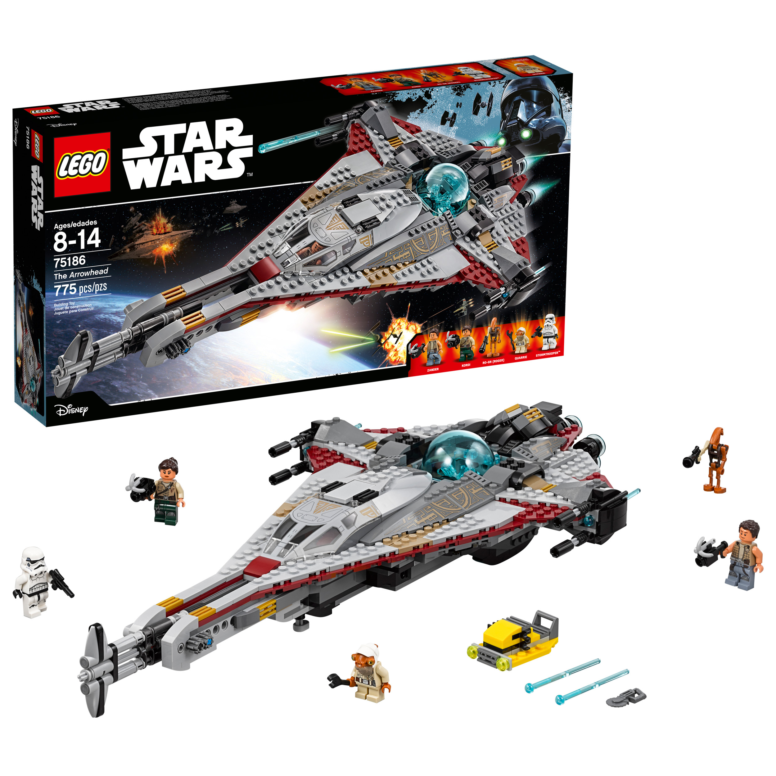 RO (FA) Arrowhead Ship Lego Set