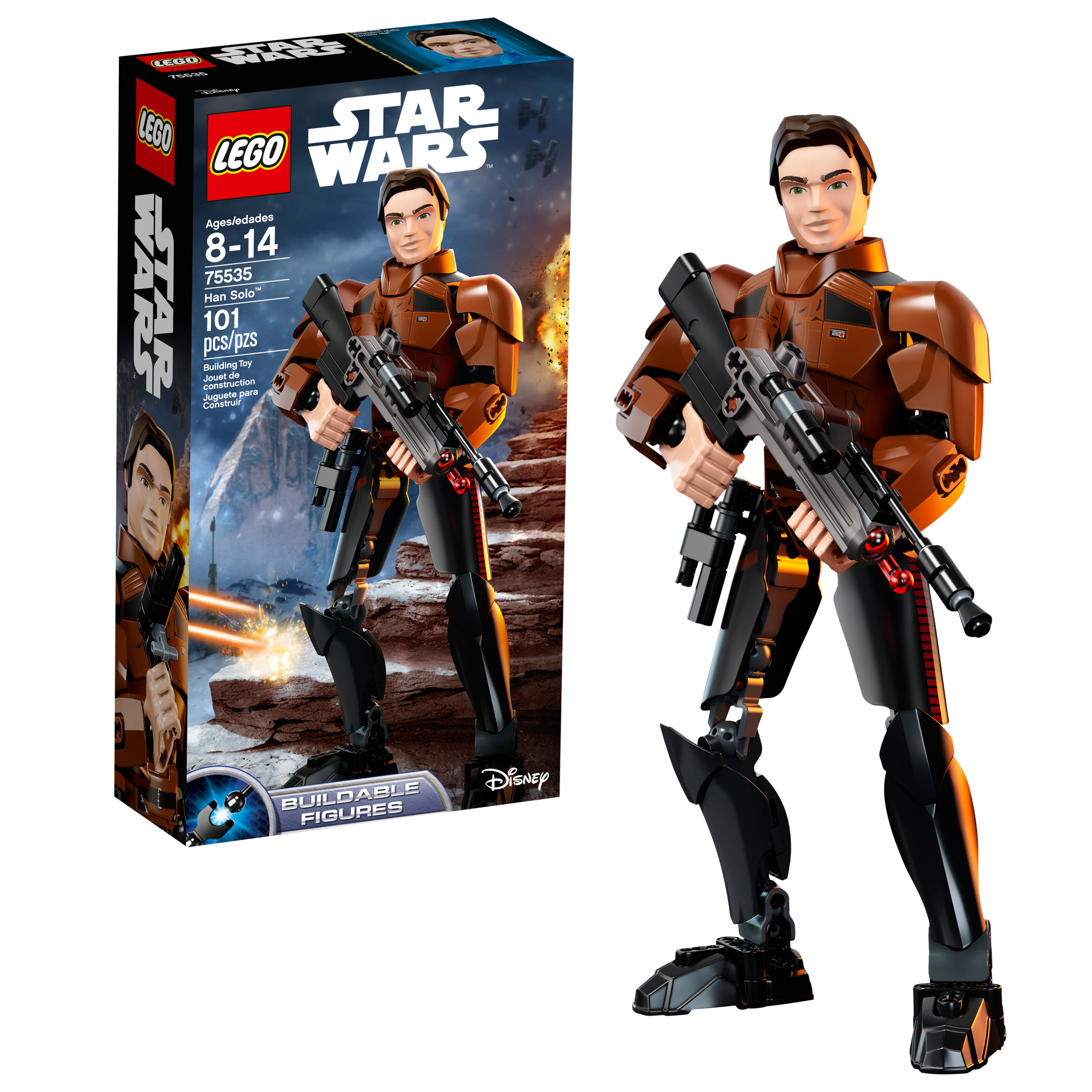 Solo: ASWS Han Solo Lego Buildable Figure Set