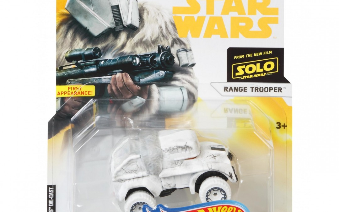 New Solo Movie Imperial Range Trooper Hot Wheels Character Car now in stock!