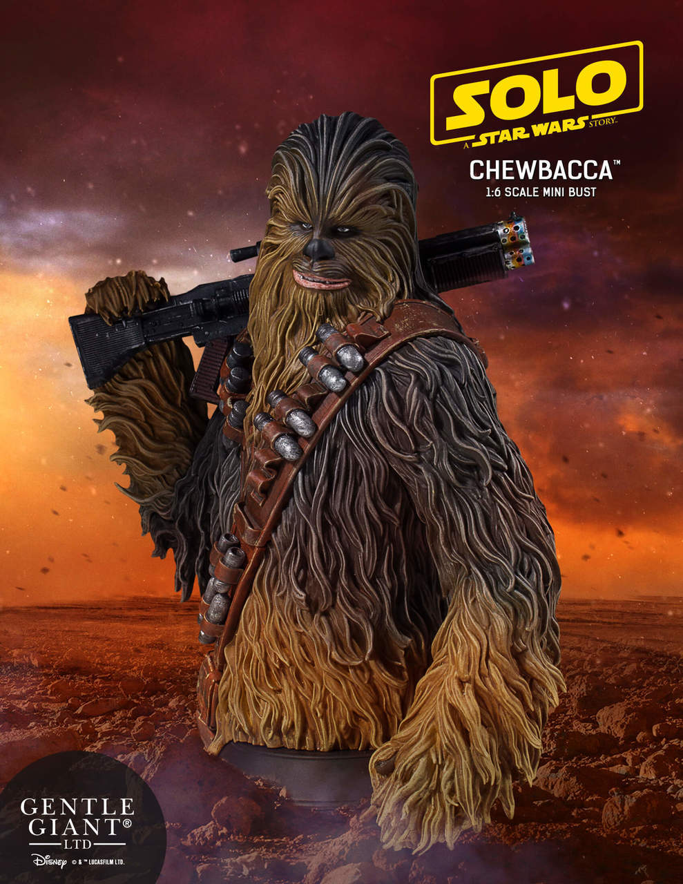 Solo: ASWS Han and Chewbacca Mini Bust Bundle 4