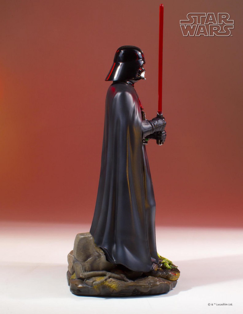 darth vader dark contemplations statue