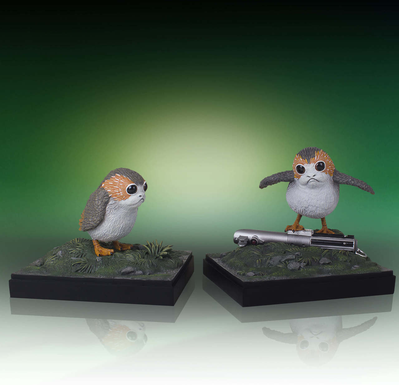 TLJ Porg Bookend Set 3