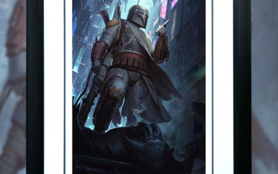 New Star Wars Boba Fett: Force to Be Reckoned With Art Print available for pre-order!