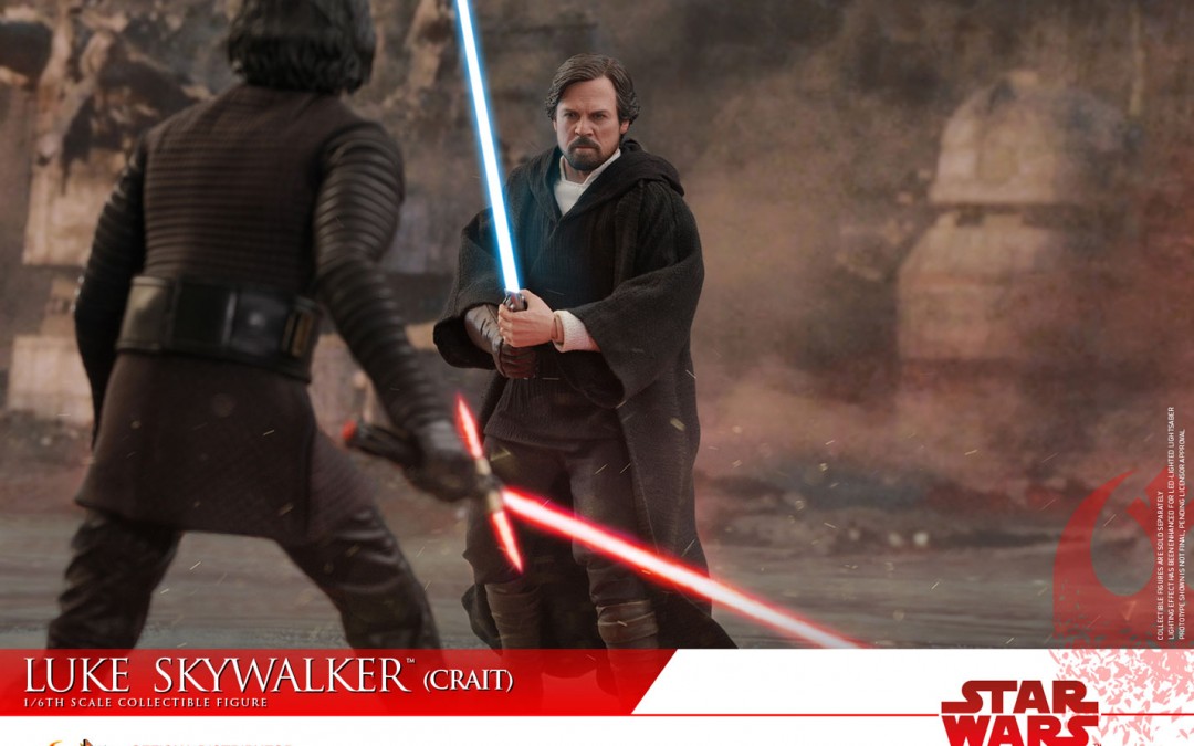 New Last Jedi Luke Skywalker (Crait) 1/6th Scale Figure now available for pre-order!