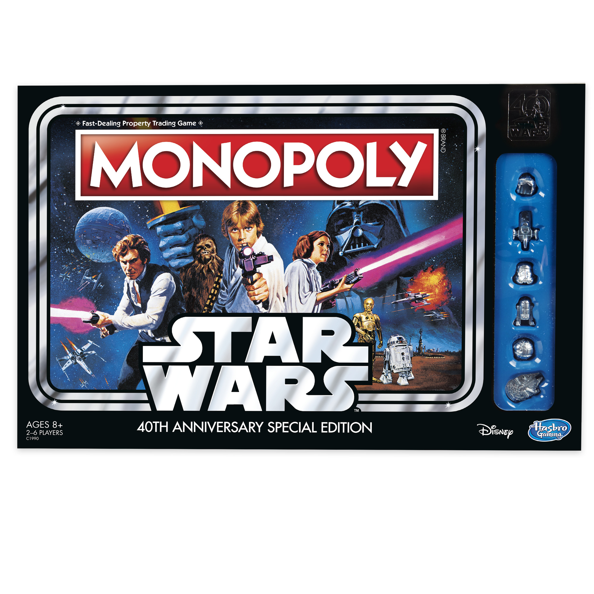 SW 40th Anniversary Special Edition Monopoly Game 1