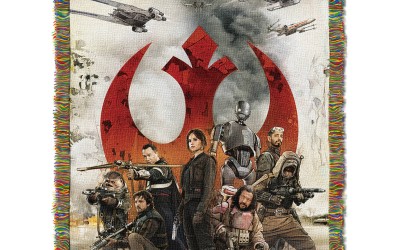 New Rogue One Woven Tapestry Throw Blanket now available!