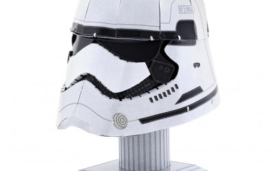 New Last Jedi First Order Stormtrooper Helmet 3D Metal Model Kit now available!