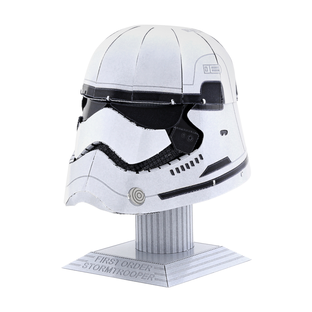 First Order Stormtrooper Helmet 3D Metal Model Kit