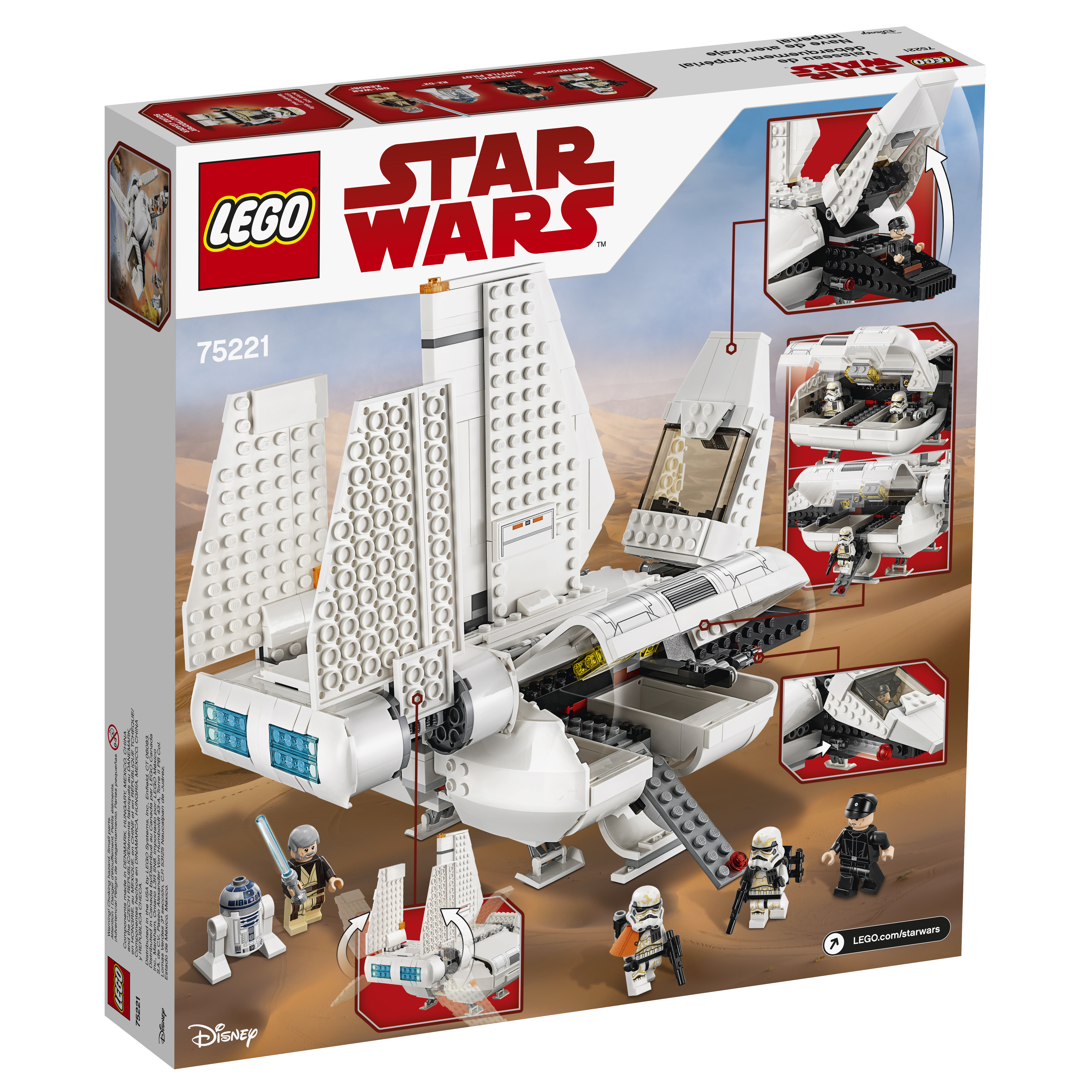 TLJ (ANH) Imperial Landing Craft Lego Set 2