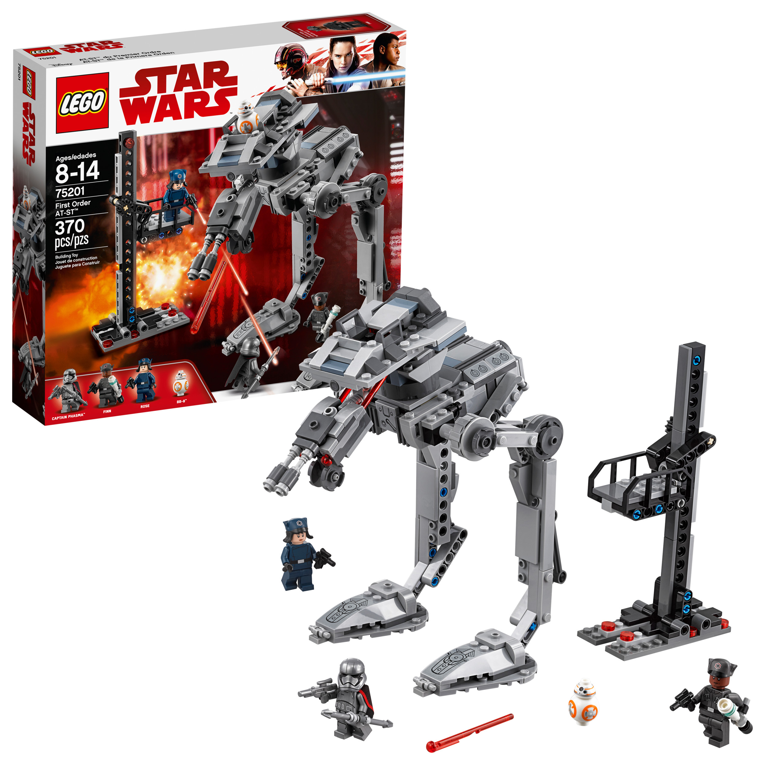 TLJ First Order AT-ST Lego Set