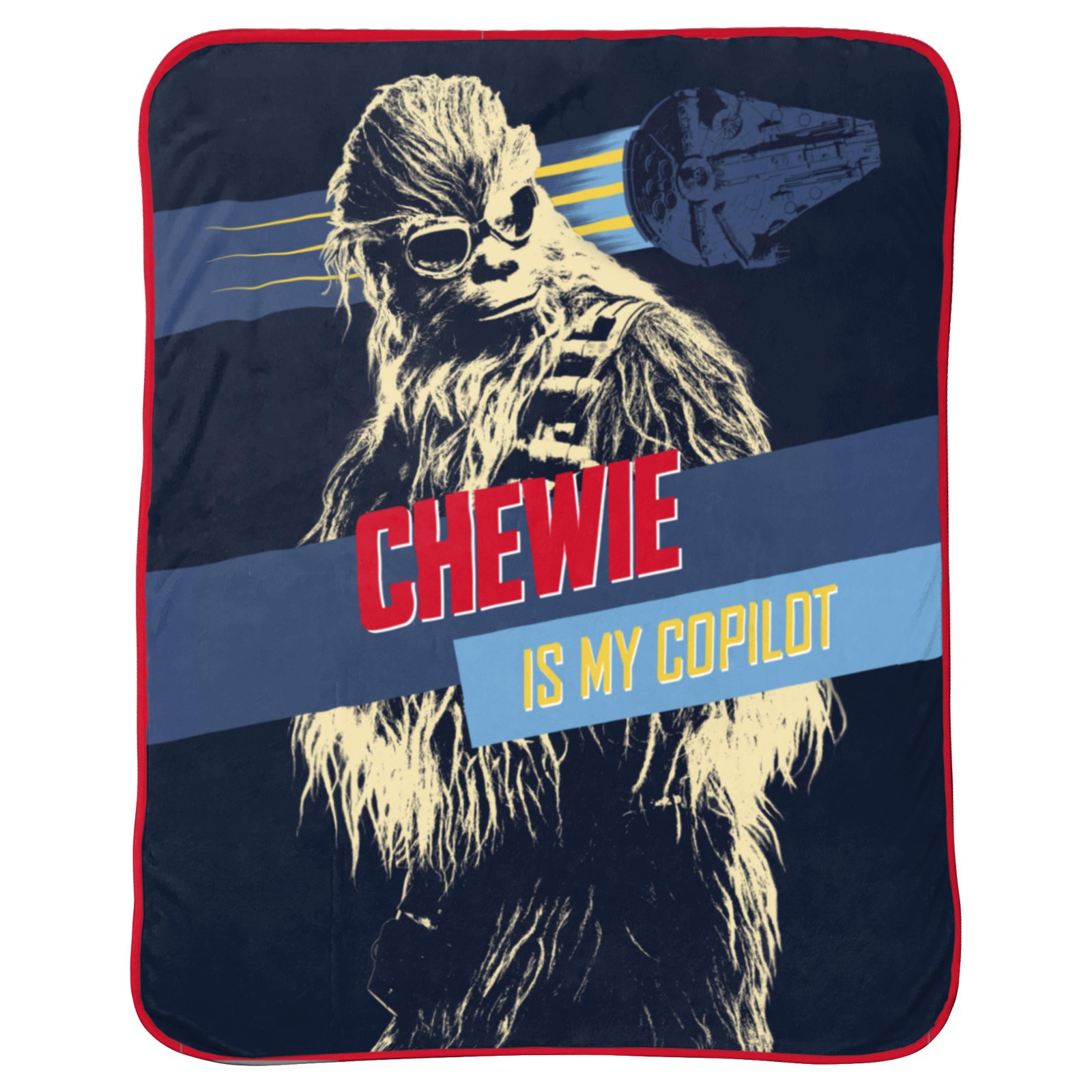 Solo: ASWS "Chewie is My Copilot" Throw Blanket