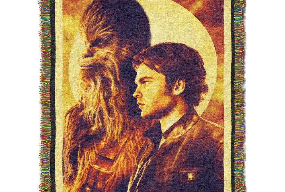 New Solo Movie Han and Chewie Tapestry Throw Blanket now available!